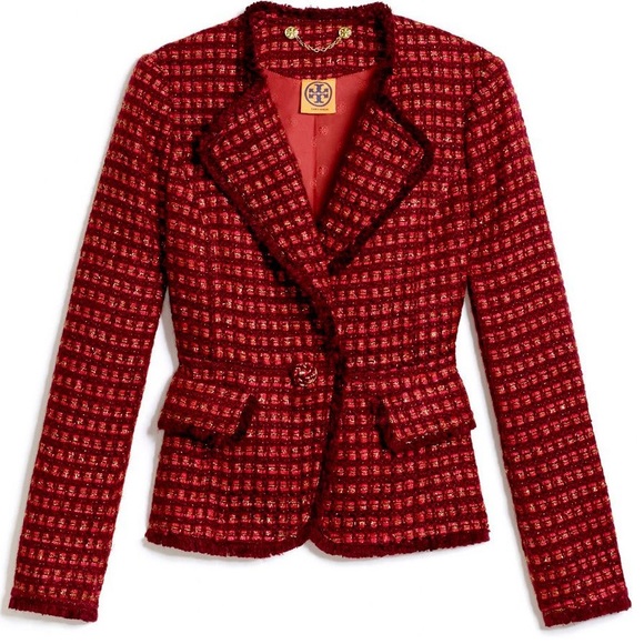 Tory Burch Tweed Jacket - Picture 1 of 8
